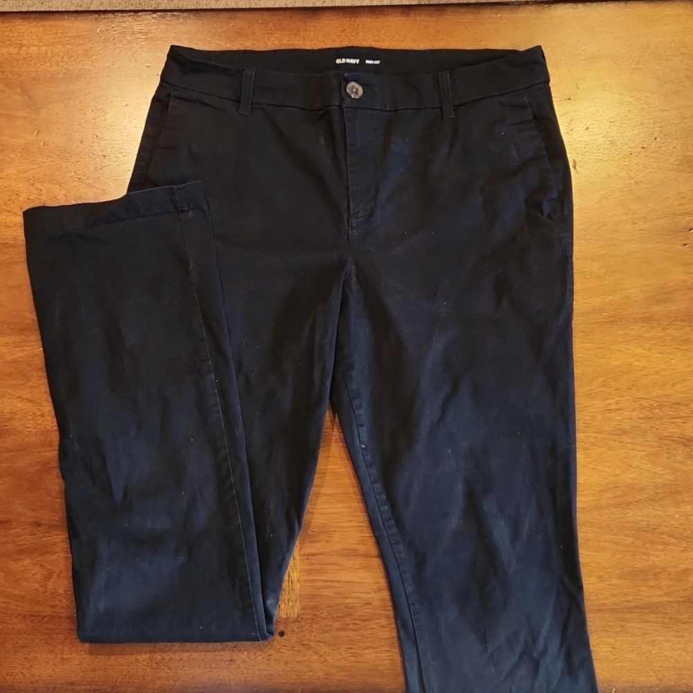 Black Bootcut Pants (Tall)
